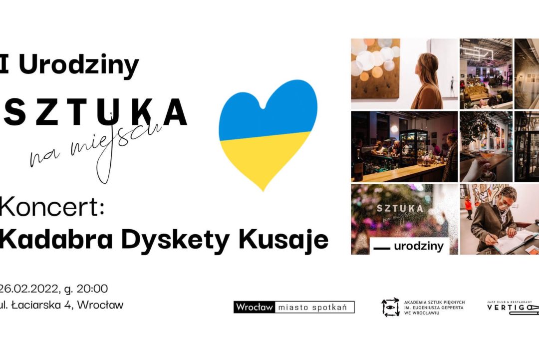 Pierwsze urodziny Sztuki Na Miejscu: Kadabra Dyskety Kusaje