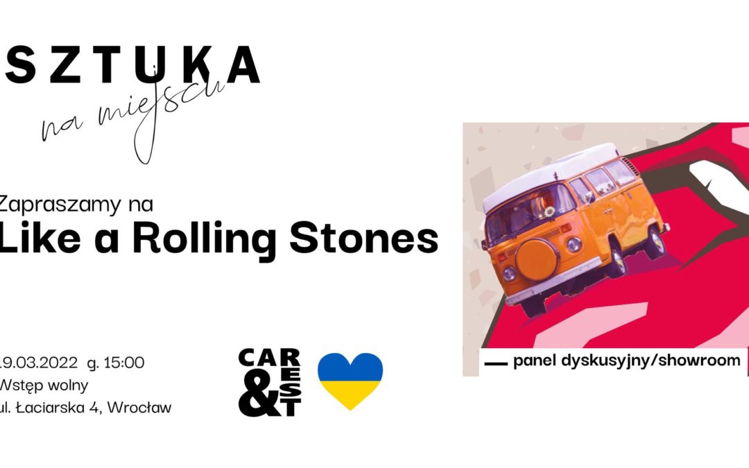 „Like a Rolling Stones” w galerio-kawiarni “Sztuka na Miejscu”