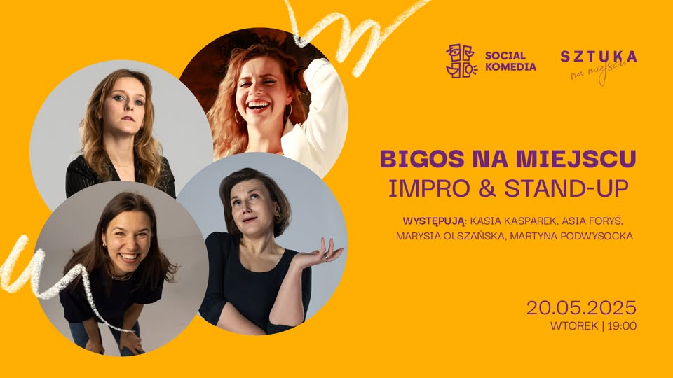 BIGOS NA MIEJSCU – Impro & Stand-up