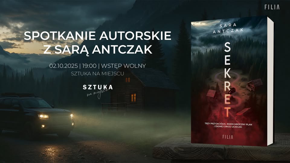 Spotkanie autorskie z Sarą Antczak