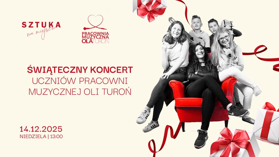 Świąteczny koncert uczniów Pracowni Muzycznej Oli Turoń